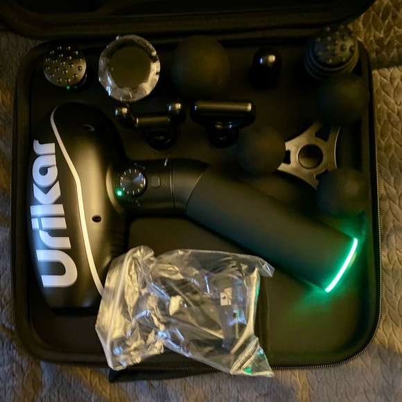 PRO MASSAGE GUN Urikar Pro 2 Heated Deep issue Muscle with Rotating Handle - Picture 3 of 16